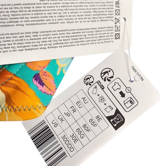 Freya Isla Margarita Underwire Bikini Set, Vacation, Size 30DDD / Small Bottom - Picture 6 of 8